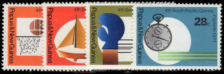 Papua New Guinea 1971 Fourth South Pacific Games unmounted mint.