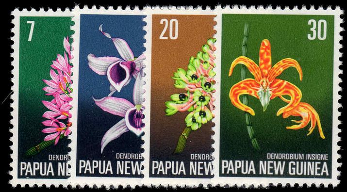 Papua New Guinea 1974 Flora Conservation unmounted mint.