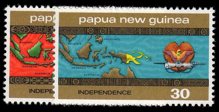 Papua New Guinea 1975 Independence unmounted mint.