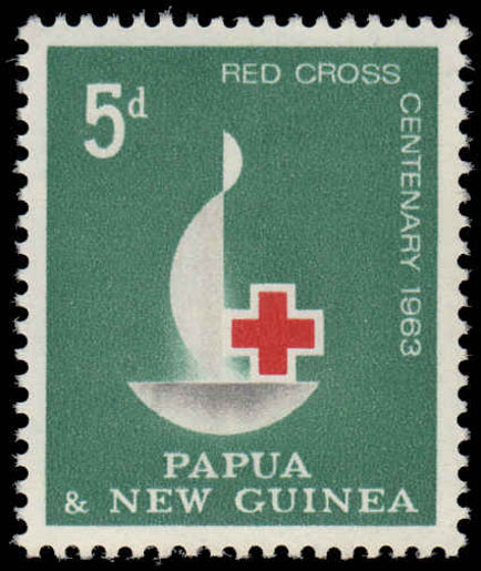 Papua New Guinea 1963 Red Cross Centenary unmounted mint.