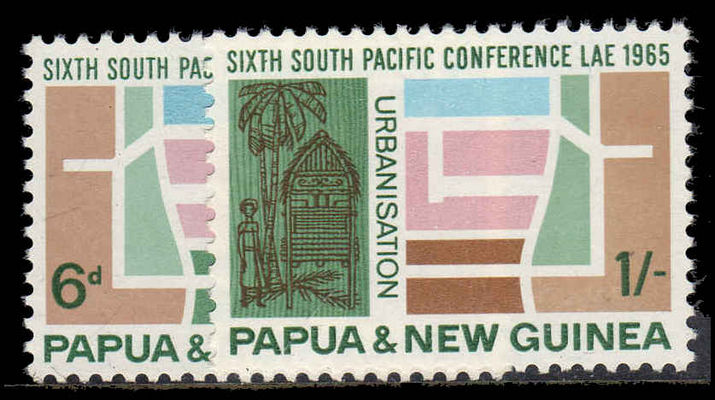 Papua New Guinea 1965 Sixth South Pacific Conference unmounted mint.