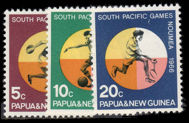 Papua New Guinea 1966 South Pacific Games unmounted mint.