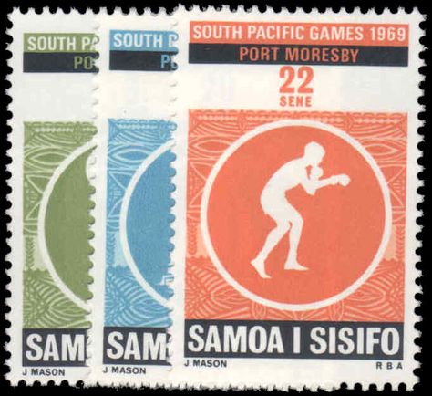 Samoa 1969 Third South Pacific Games unmounted mint.
