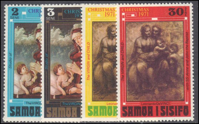 Samoa 1971 Christmas unmounted mint.