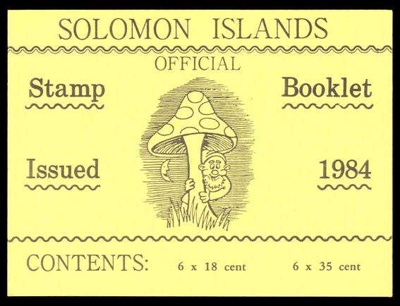 Solomon Islands 1984 Fungi booklet unmounted mint