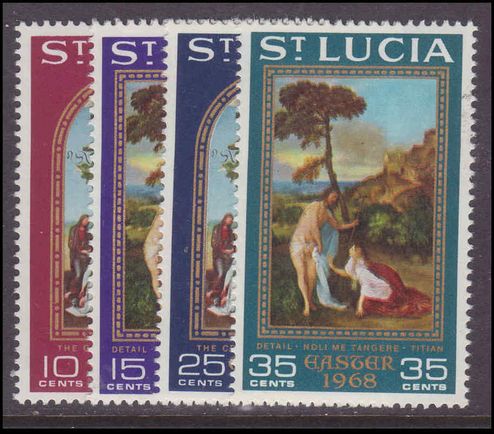 St Lucia 1968 Easter unmounted mint.