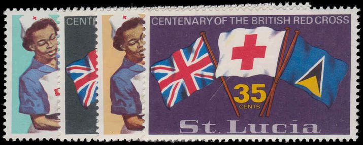 St Lucia 1970 Centenary of British Red Cross unmounted mint.