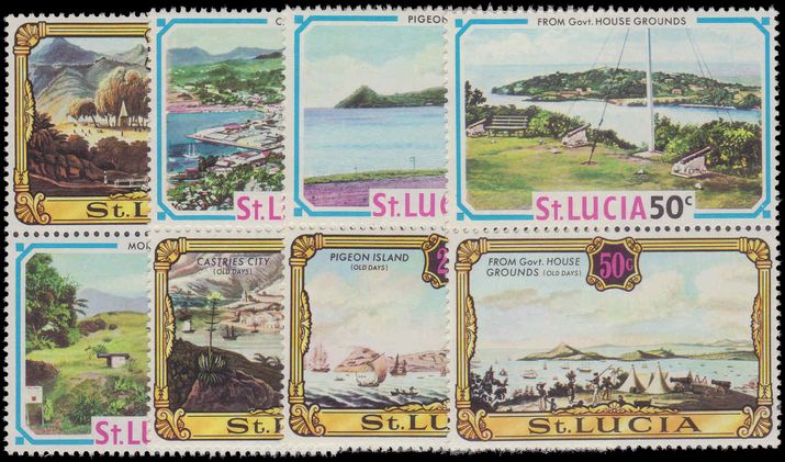 St Lucia 1971 Old and New Views of St. Lucia unmounted mint.