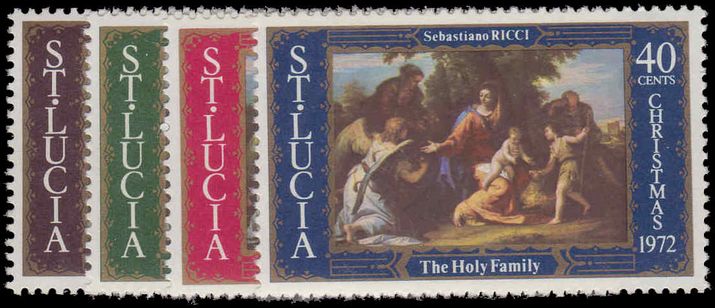 St Lucia 1972 Christmas unmounted mint.