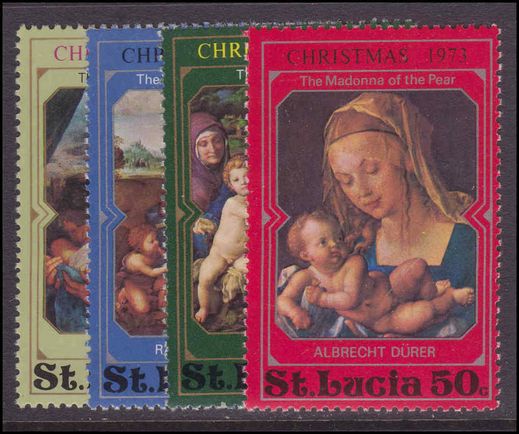 St Lucia 1973 Christmas unmounted mint.