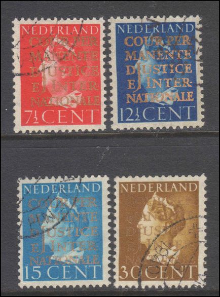 The Hague 1940 set of 4 fine used.