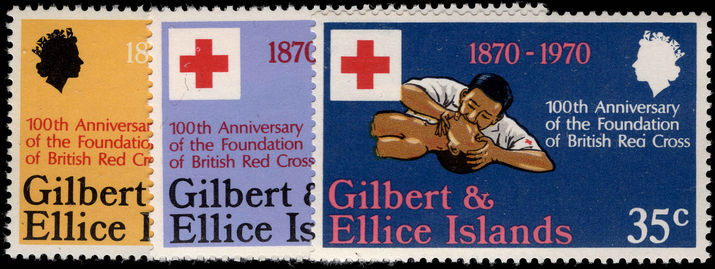 Gilbert & Ellice Islands 1970 Red Cross unmounted mint.