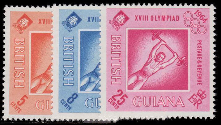 British Guiana 1964 Olympic Games unmounted mint.