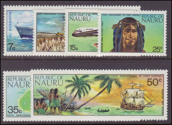 Nauru 1974 175th Anniv of First Contact with the Outside World unmounted mint.