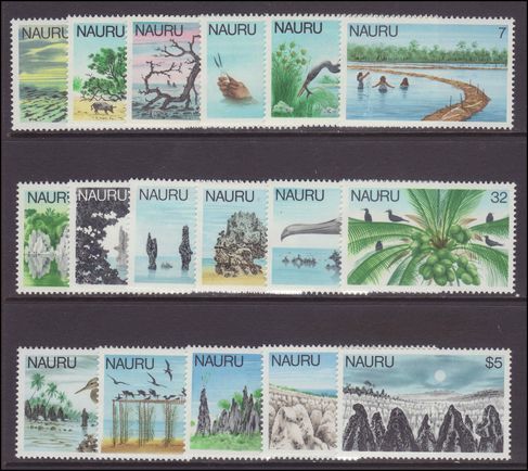 Nauru 1978 set unmounted mint.