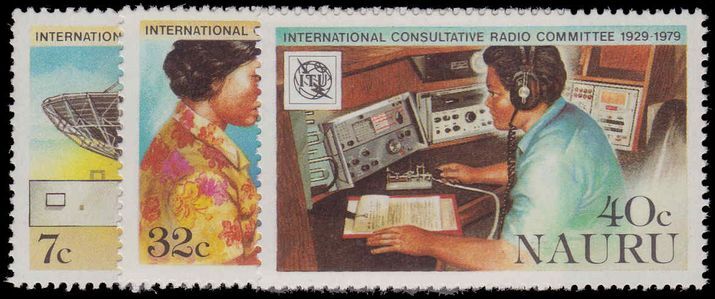 Nauru 1979 50th Anniv of International Consultative Radio Committee unmounted mint.
