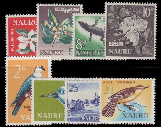 Nauru 1963-65 set unmounted mint.