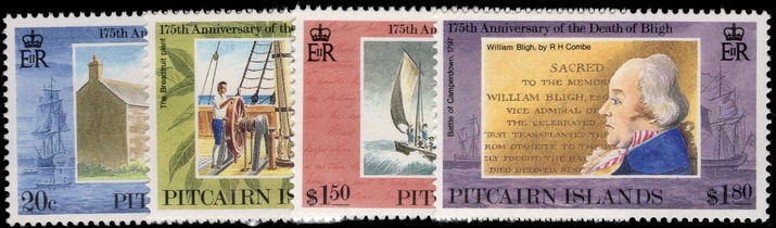 Pitcairn Islands 1992 William Bligh unmounted mint.