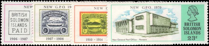 British Solomon Islands 1970 New GPO unmounted mint.