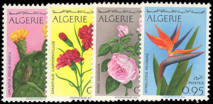 Algeria 1969 Algerian Flowers unmounted mint.