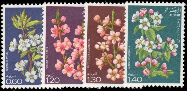 Algeria 1978 Fruit Tree Blossoms unmounted mint.