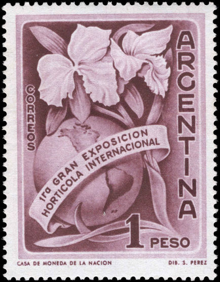 Argentina 1959 Horticultural Exhibition unmounted mint.