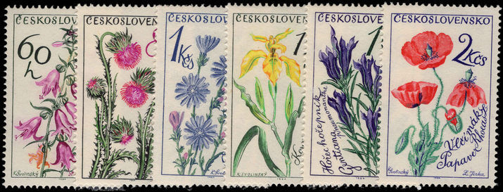 Czechoslovakia 1964 Wild Flowers unmounted mint.