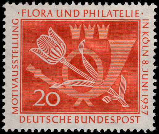 West Germany 1957 Constructive Philately unmounted mint.
