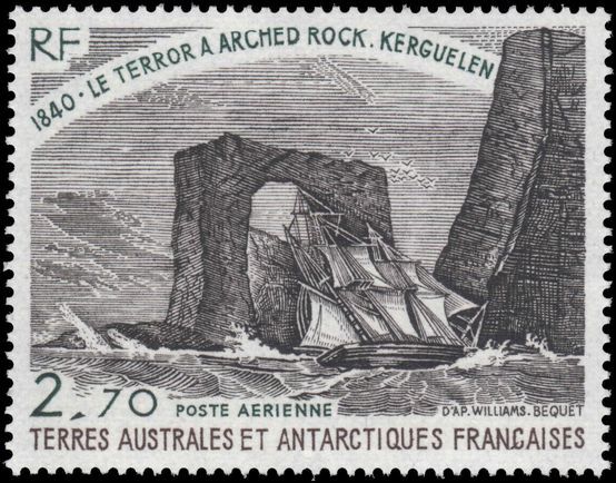 FSAT 1980 HMS Terror at Arched Rock unmounted mint.
