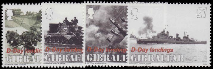 Gibraltar 2004 60th Anniv of D-Day Landings unmounted mint.