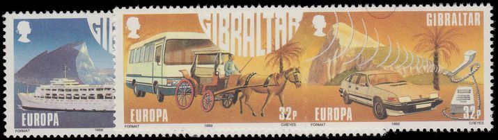 Gibraltar 1988 Europa. Transport and Communications unmounted mint.