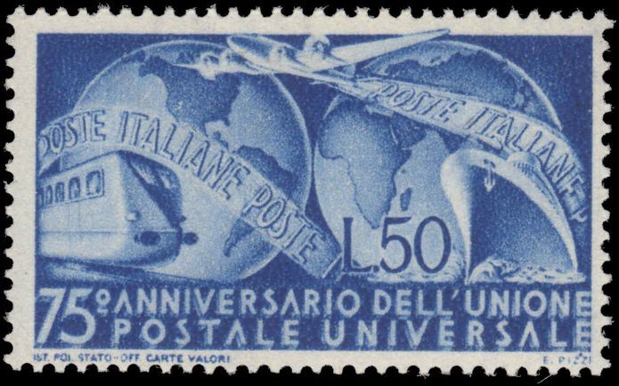 Italy 1949 UPU fine unmounted mint.