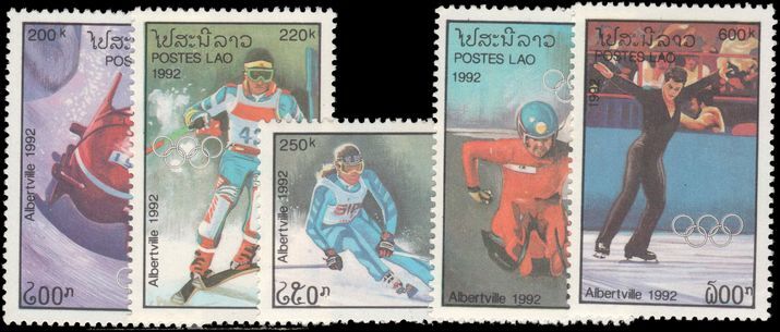 Laos 1992 Winter Olympics unmounted mint.