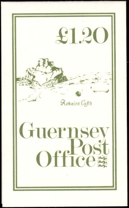 Guernsey 1981 £1.20 Rokaine booklet unmounted mint.