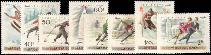 Hungary 1955 Winter Sports unmounted mint.
