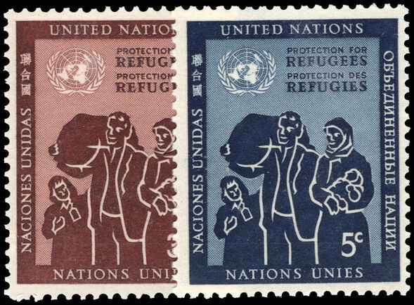 New York 1953 Protection for Refugees unmounted mint.