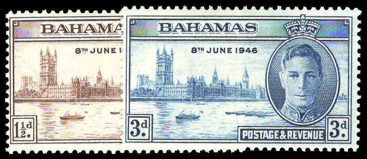 Bahamas 1946 Victory lightly mounted mint.
