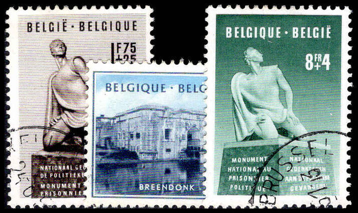 Belgium 1951 Political Prisoners fine used.