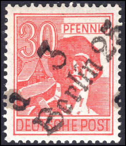Soviet Zone 1948 30pf Bezirk 3 Berlin 25 unmounted mint.