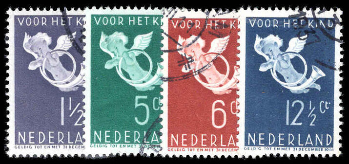 Netherlands 1936 Child Welfare fine used.