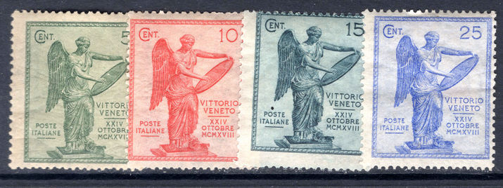 Italy 1921 Victory lightly mounted mint.