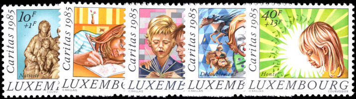 Luxembourg 1985 National Welfare unmounted mint.
