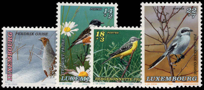Luxembourg 1994 Birds unmounted mint.