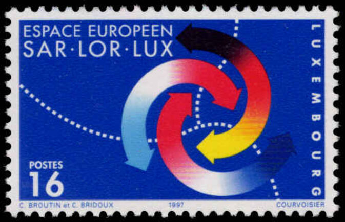 Luxembourg 1997 Sor-Lor-Lux unmounted mint.