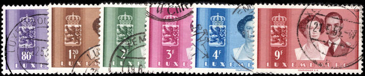 Luxembourg 1953 Royal Wedding fine used.