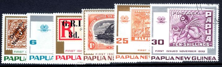 Papua New Guinea 1973 75th Anniv of Papua New Guinea Stamps fine used.