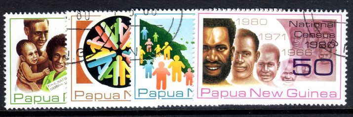 Papua New Guinea 1980 National Census fine used.