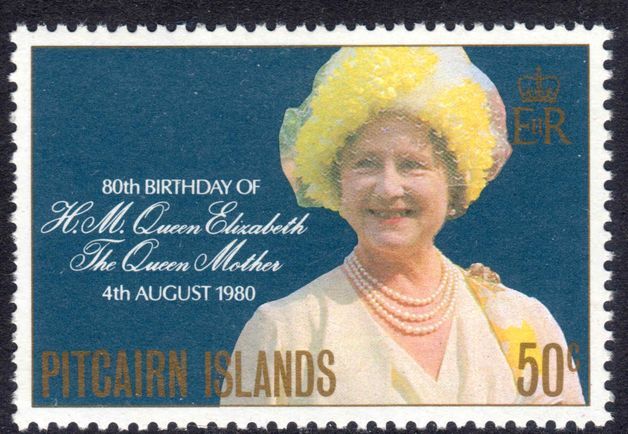 Pitcairn Islands 1980 Queen Mother unmounted mint.