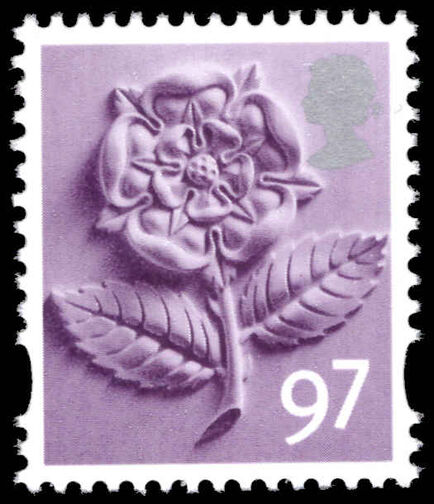 England 2003-16 97p English Tudor rose unmounted mint.