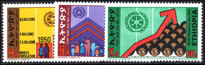 Ethiopia 1974 World Population Year unmounted mint.